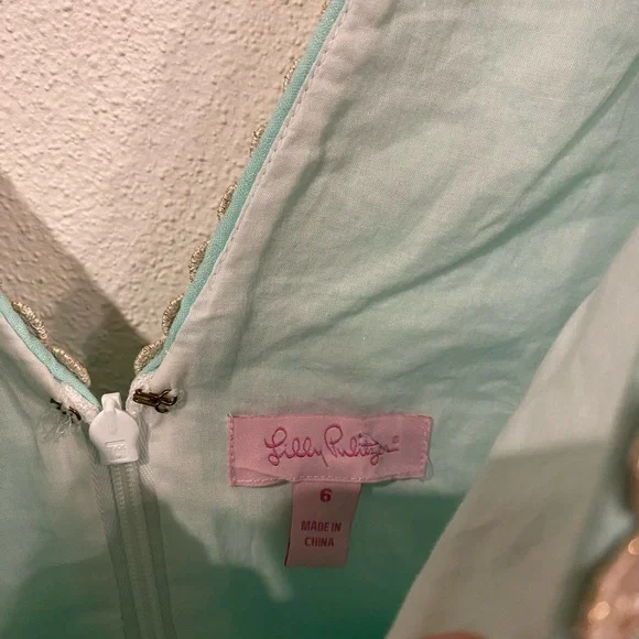 Lilly Pulitzer Bentley Shift Dress Size 6 EUC - Picture 3 of 6